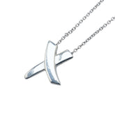 ティファニー キス ネックレス SV925 シルバー レディース TIFFANY&Co. 【中古】